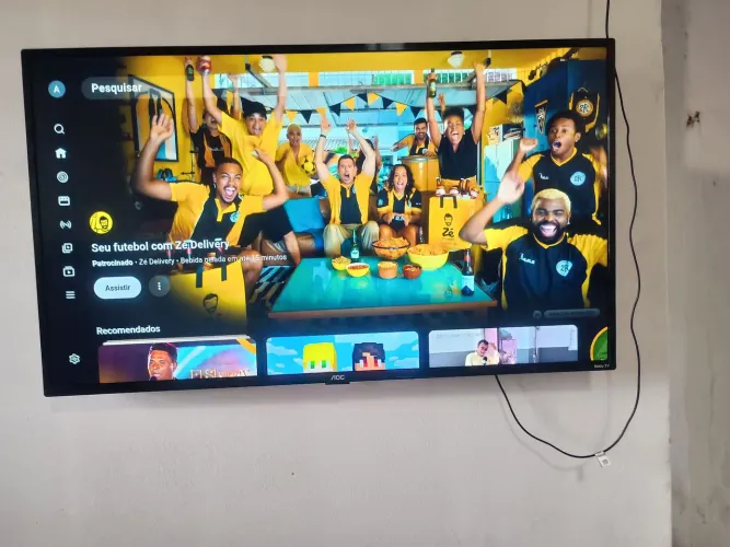 Uma TV smart
