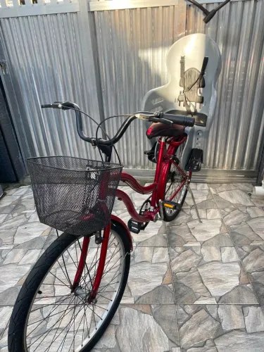 BICICLETA ARO 26 COM CADEIRINHA KALF