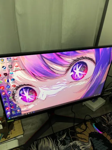 Monitor Gamer LG UltraGear 27", IPS, 144HZ e 1MS - Base Ajustável
