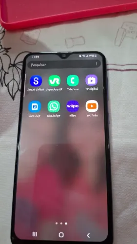 Vendo celular A30s, tem TV digital sem carregador, valor 500 reias, não aceito troca,