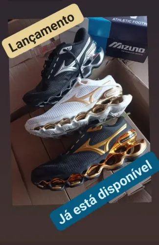 Lançamento já está disponível mizuno prophcy 15