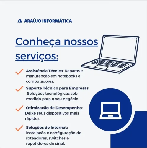 Técnico de Informática | Conserto de PC e Notebook | Formatação