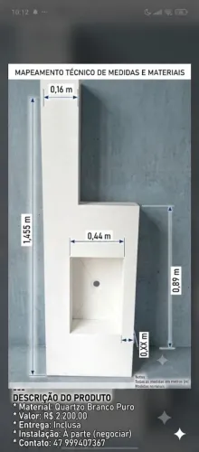 ? IMPERDÍVEL: Bancada de Luxo Quartzo Branco Puro - R$ 2.200 (Com Entrega Grátis!)