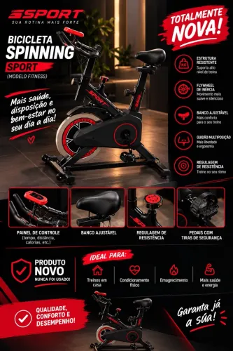 Bicicleta Spinning SPORT
