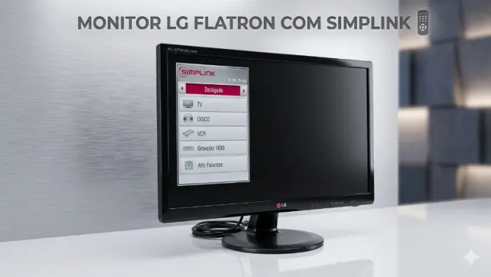 TV Monitor LG 24" Full HD LED + Controle Remoto e Pedestal Ajustável