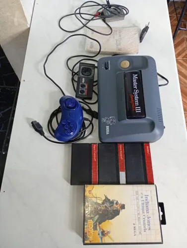 MASTER SYSTEM COMPLETO COM MANUAL