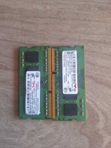 Memoria ddr3 de notebook 2x4 8g boa funcionando
