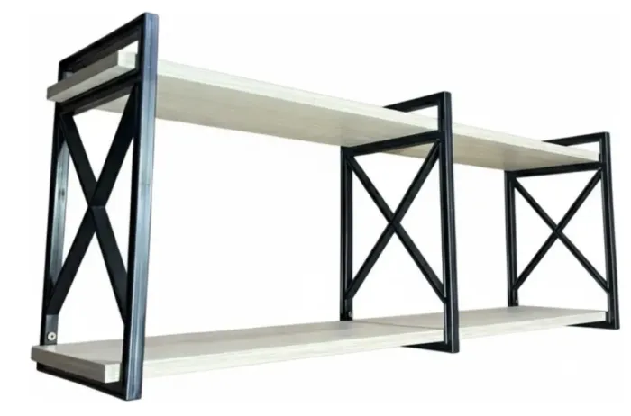 Prateleira estilo industrial 120x20
