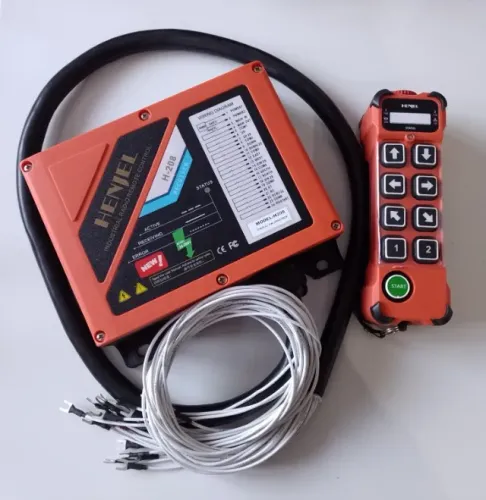 Controle Remoto Para Ponte Rolante Henjel H208 2 Velocidad