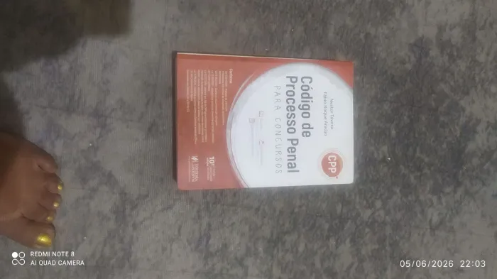 Livro Código de Processo Penal para concursos