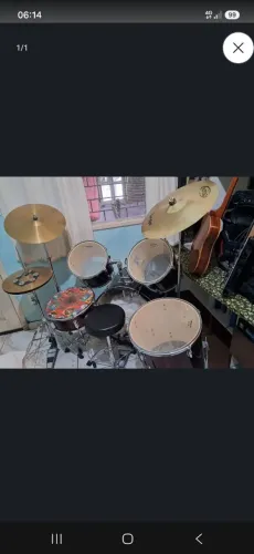 Bateria Acústica Vogga - seminova