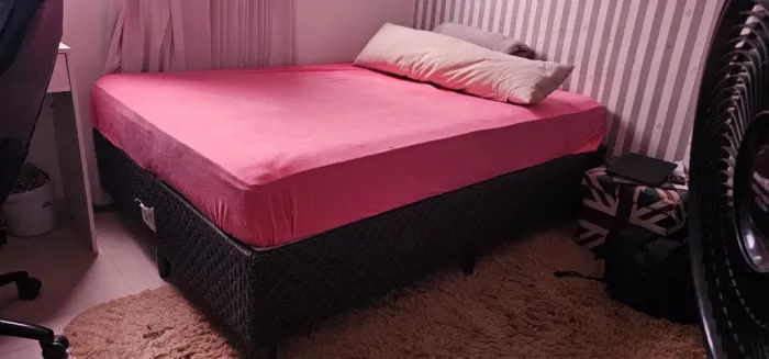 Cama Box com Colchão