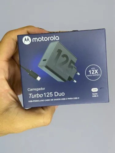Carregador 125 Duo Motorola USB-C para USB-C an5