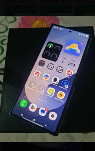 Z fold 6 tela interna com falhas porém funciona tudo com a caneta s pen que vai inclusa