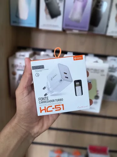 Carregador Turbo Para iPhone 40w PMCELL 