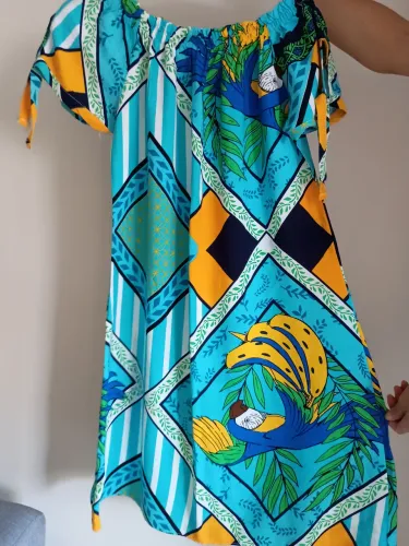 Vestido viscose novo