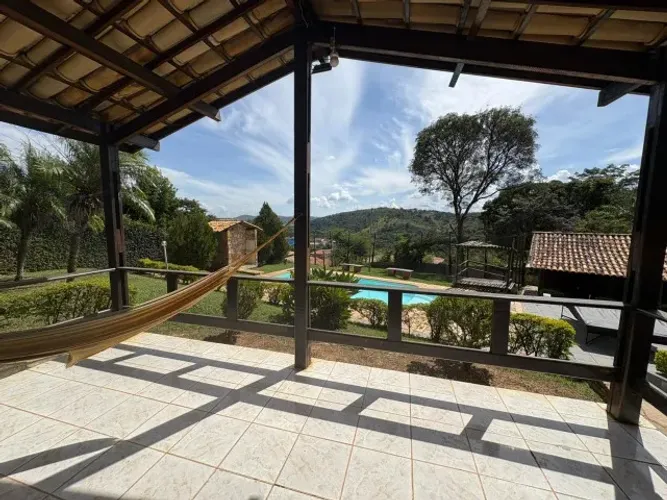 SITIO COMPLETO C/ PISCINA, SAUNA E 4 QUARTOS EM JABOTICATUBAS