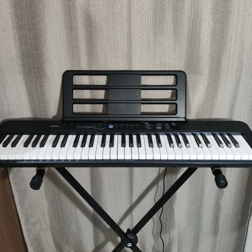Casio CT-S300 + Estante + Pedal + Capa | Teclado Novo | Kit Completo