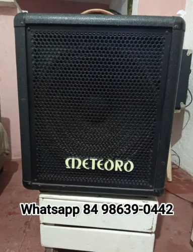 Cubo de baixo Meteoro QX200 Amplificador Amp (com alça reforçada em couro)
