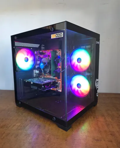 Pc Gamer i3 7100 8gb 240gb GTX 1050 Ti 4GB