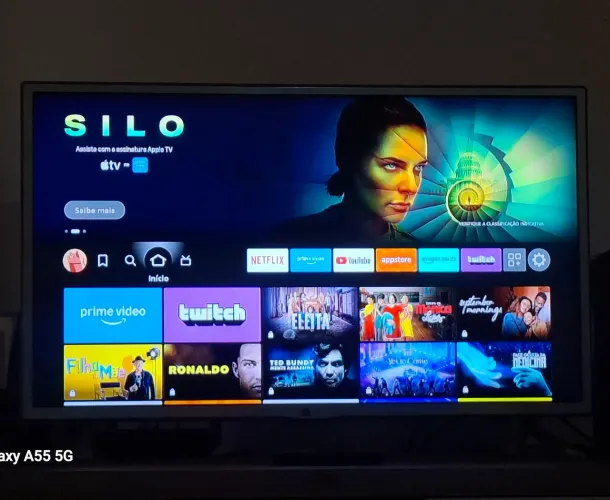 TV LG 32 Polegadas Smart TV com Fire Stick ALEXA