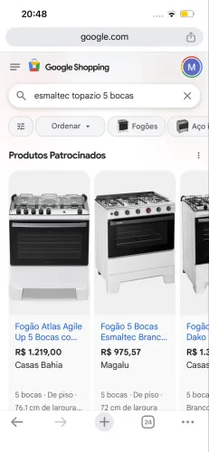 Vendo fogao 5 bocas pra sair logo