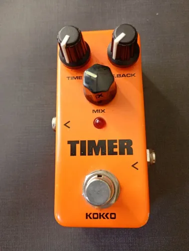 Pedal Kokko timer delay com tap tempo