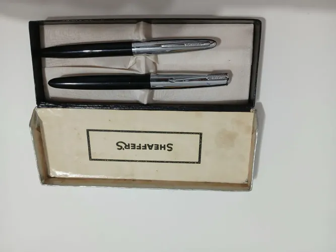 Caneta tinteiro Sheaffer's Jogo Imperial Silvério 2 unidades