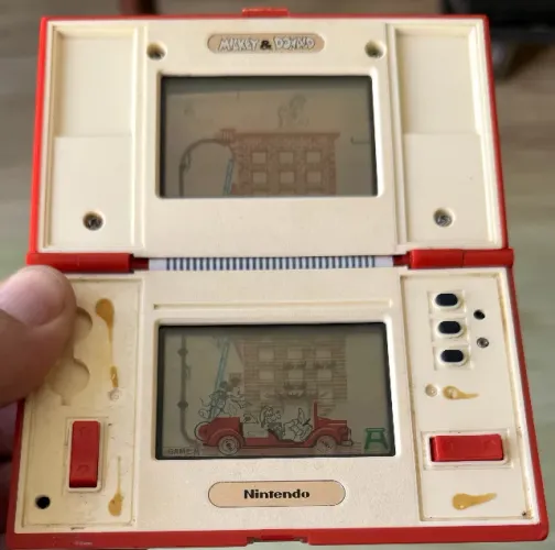 video game game &watch nitendo