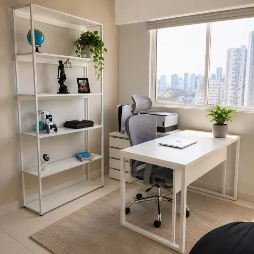Estante para decoração de escritório clínica consultório
