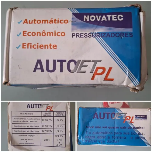 Autojet Fluxostato Para Água PL - VERTICAL