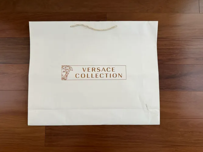 Sacola de papel Versace Collection