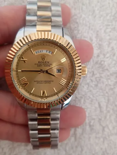 Relógio rolex presidente, 1 linha,100% funcional