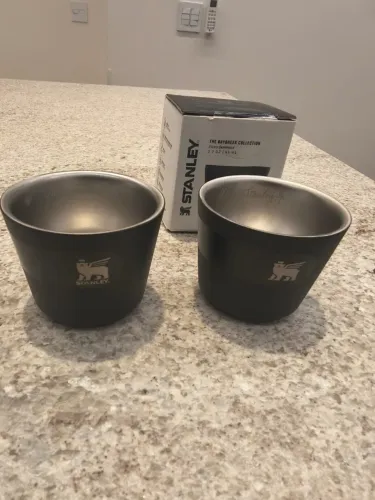 Kit Xícaras Stanley Daybreak Demitasse 65ml - Pretas