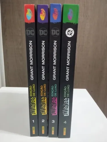Os invisíveis Grant Morrison - coleção completa edição de luxo 