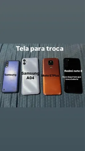 Celulares retirar peças