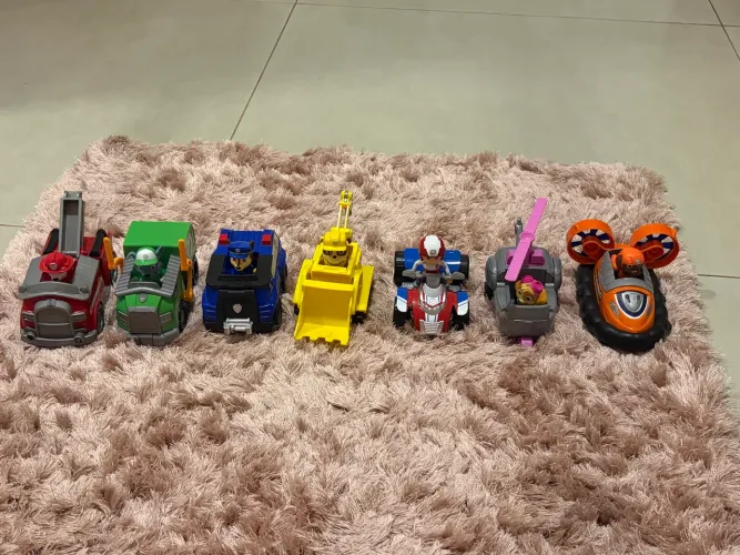 Carrinhos patrulha canina