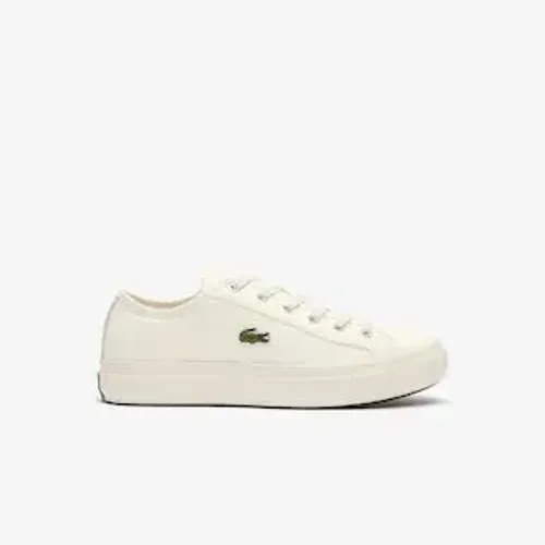 Tênis Lacoste com etiqueta e NF Lacoste - Off White