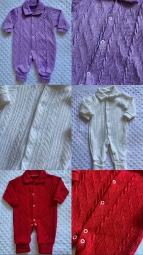 Lote de itens para bebê menina