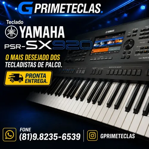 Teclado Yamaha Sx920 lacrado com nota fiscal e garantia Yamaha