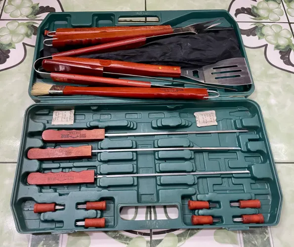 Maleta kit churrasco profissional