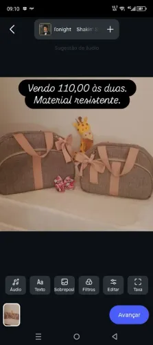 Bolsa maternidade 