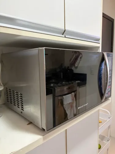 microondas Brastemp ative inox