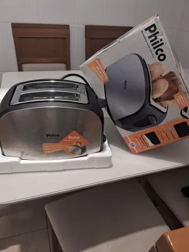 Torradeira philco french tostar inox