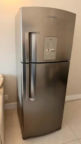 Geladeira 441L Inox Brastemp Ative