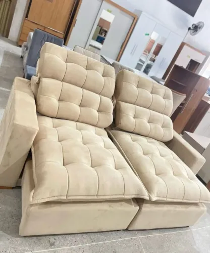 Retrátil e reclinável com 2,00m de puro conforto 