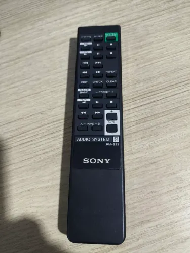 Controle remoto Sony Som RM-S33 Original