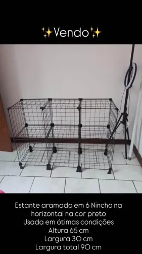 Estante aramado