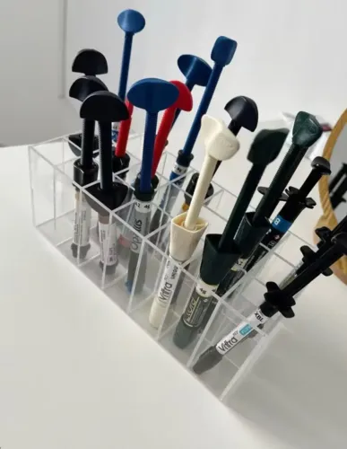 Organizador de batons resina em acrílico