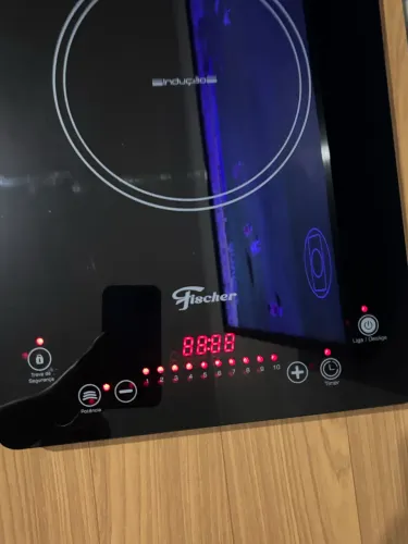 Cooktop portátil por indução Fischer,